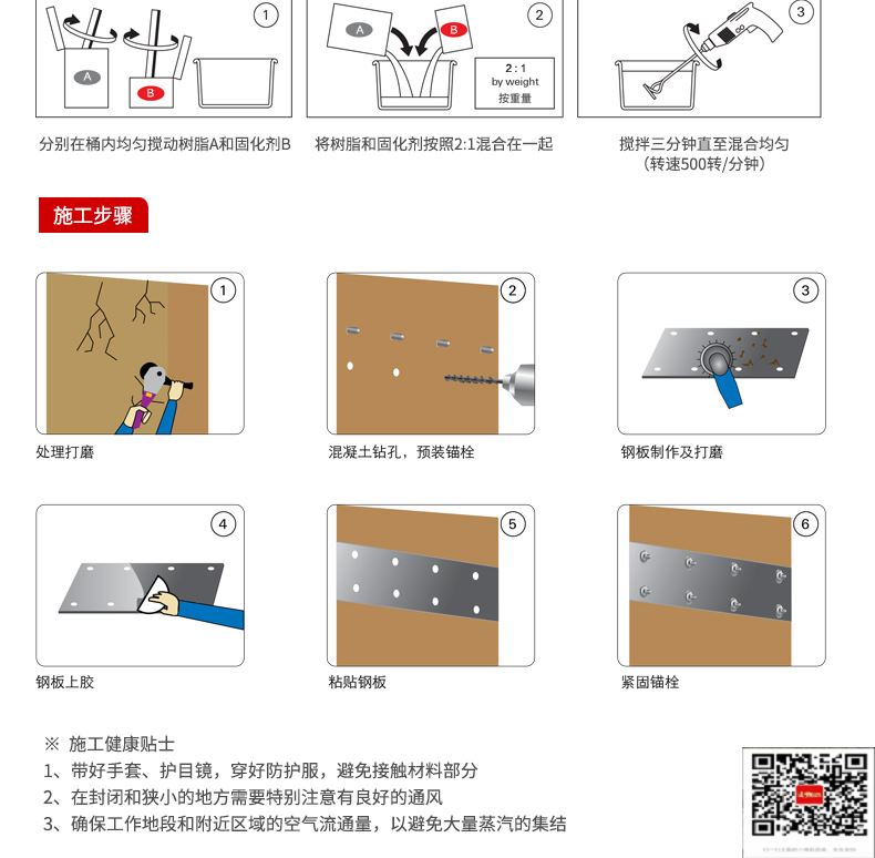 包钢宁安粘钢加固施工过程